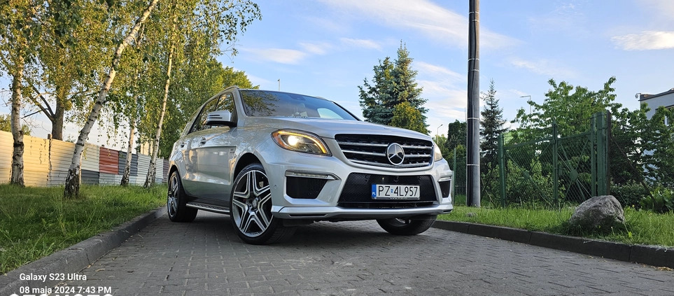 Mercedes-Benz ML cena 155000 przebieg: 163000, rok produkcji 2014 z Swarzędz małe 631